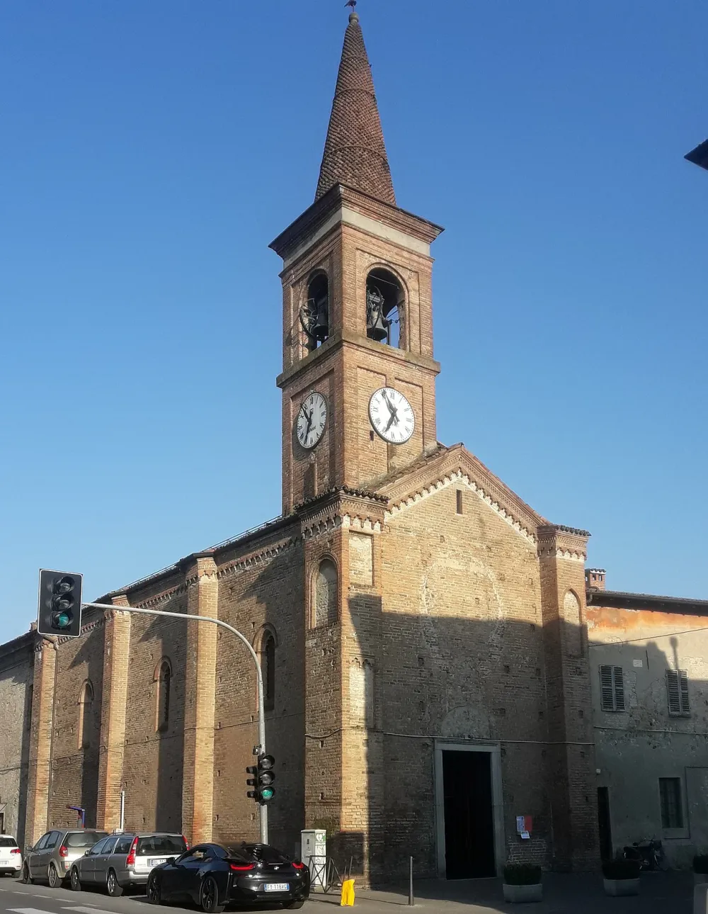 Chiesa di Sant'Antonio a Trebbia (Sant'Antonio a Trebbia, Piacenza), Piacenza — exterior