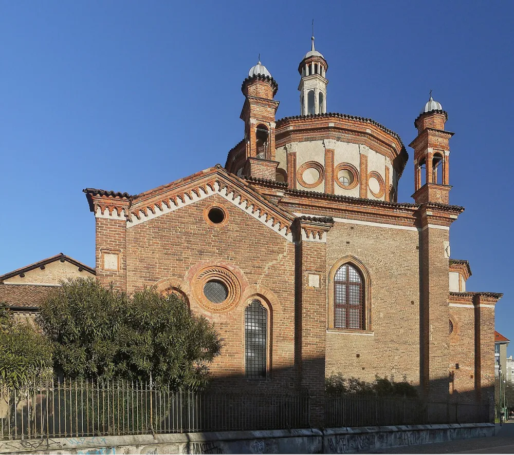 Basílica de Sant'Eustorgio (Milano Centro Storico), Milano — exterior