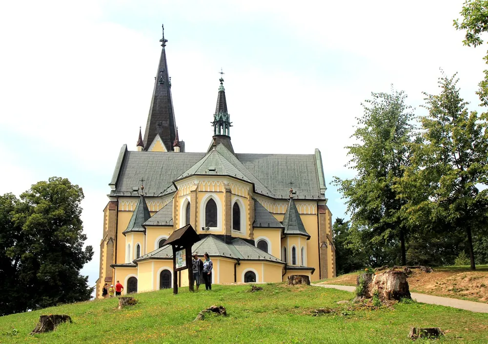 Bazilika navštívenia Panny Márie (Mariánska hora), Levoča — exterior