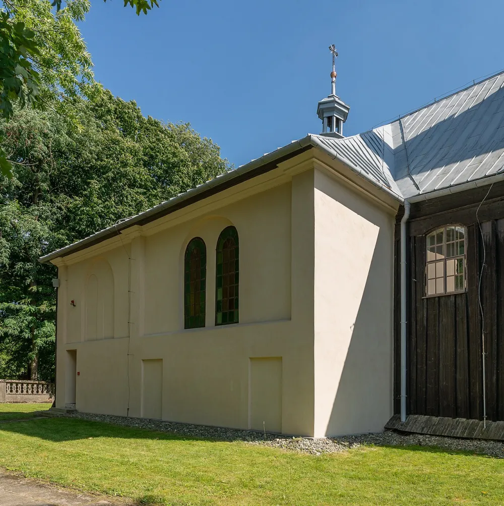 Św. Wawrzyńca, Grojec, Grojec — exterior