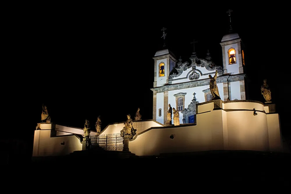 Basílica do Senhor Bom Jesus de Matosinhos, Congonhas — exterior