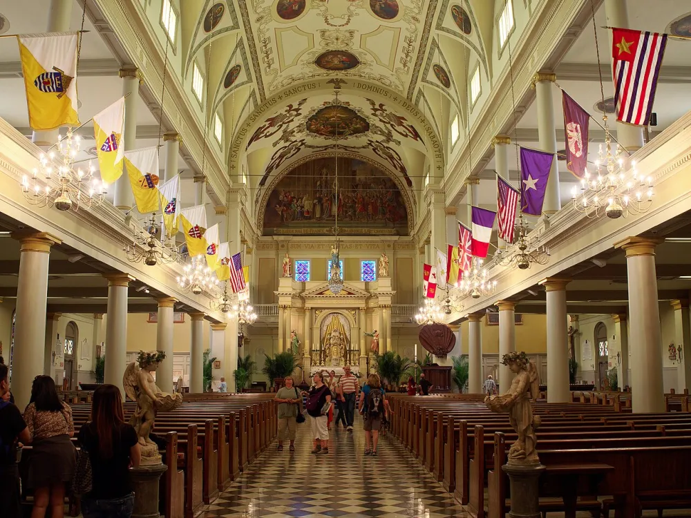 St. Louis Cathedral, New Orleans — exterior