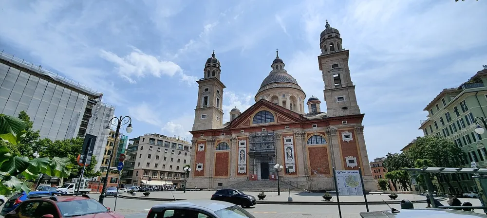Basilica di Santa Maria Assunta in Carignano (Genova), Genova — exterior