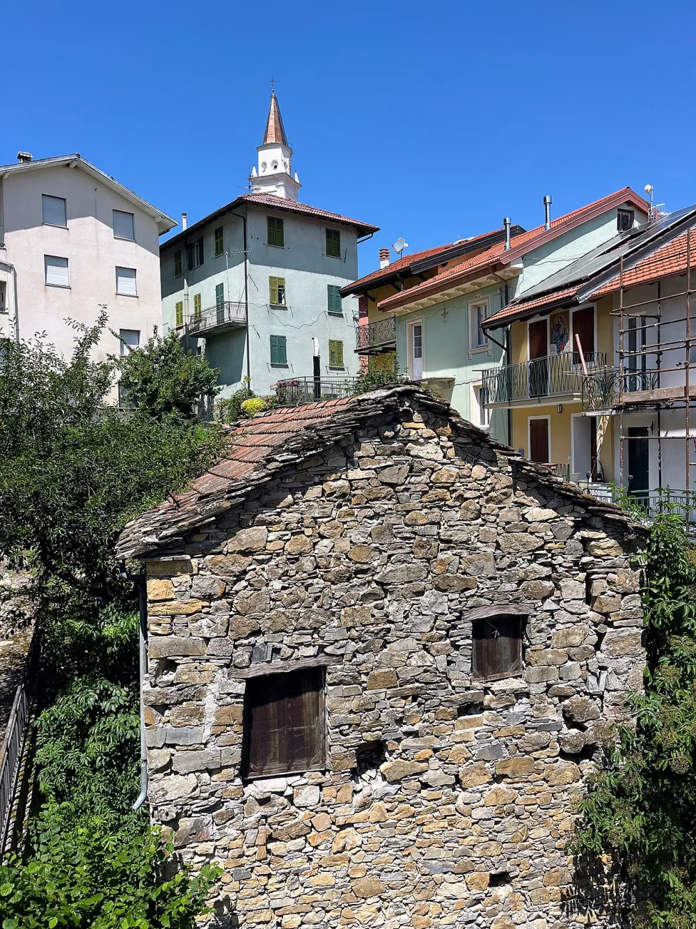 Chiesa della Beata Vergine Addolorata (Fontanarossa, Gorreto), Gorreto — exterior