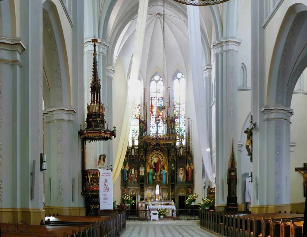 Św. Katarzyny Aleksandryjskiej, Zgierz, Zgierz — exterior