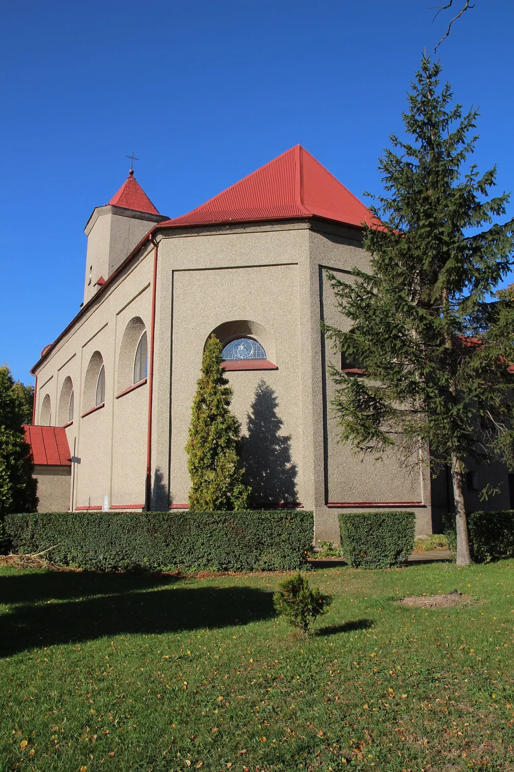 św. Jodoka Wyznawcy, Sucha Psina, Sucha Psina — exterior