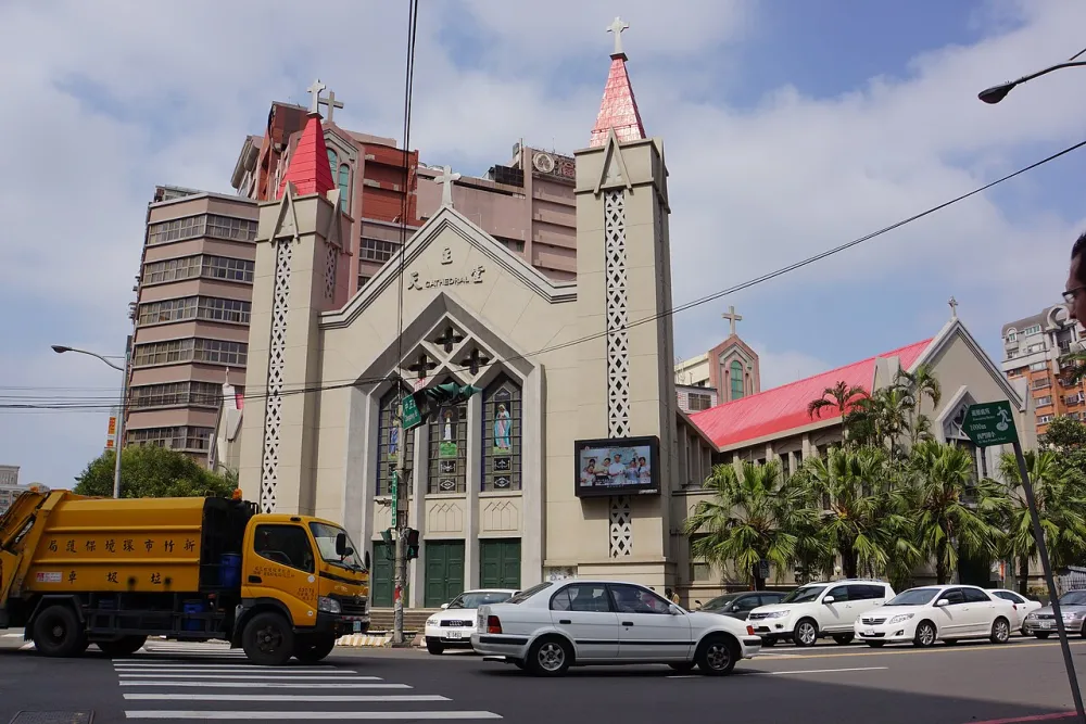 Immaculate Heart of Mary Cathedral, Hsinchu, Hsinchu City — exterior