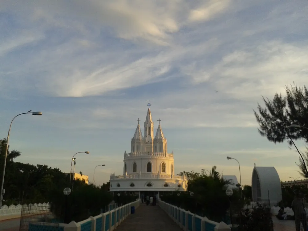 Shrine Basilica of Our Lady of Good Health, Vailankanni, Velankanni — exterior