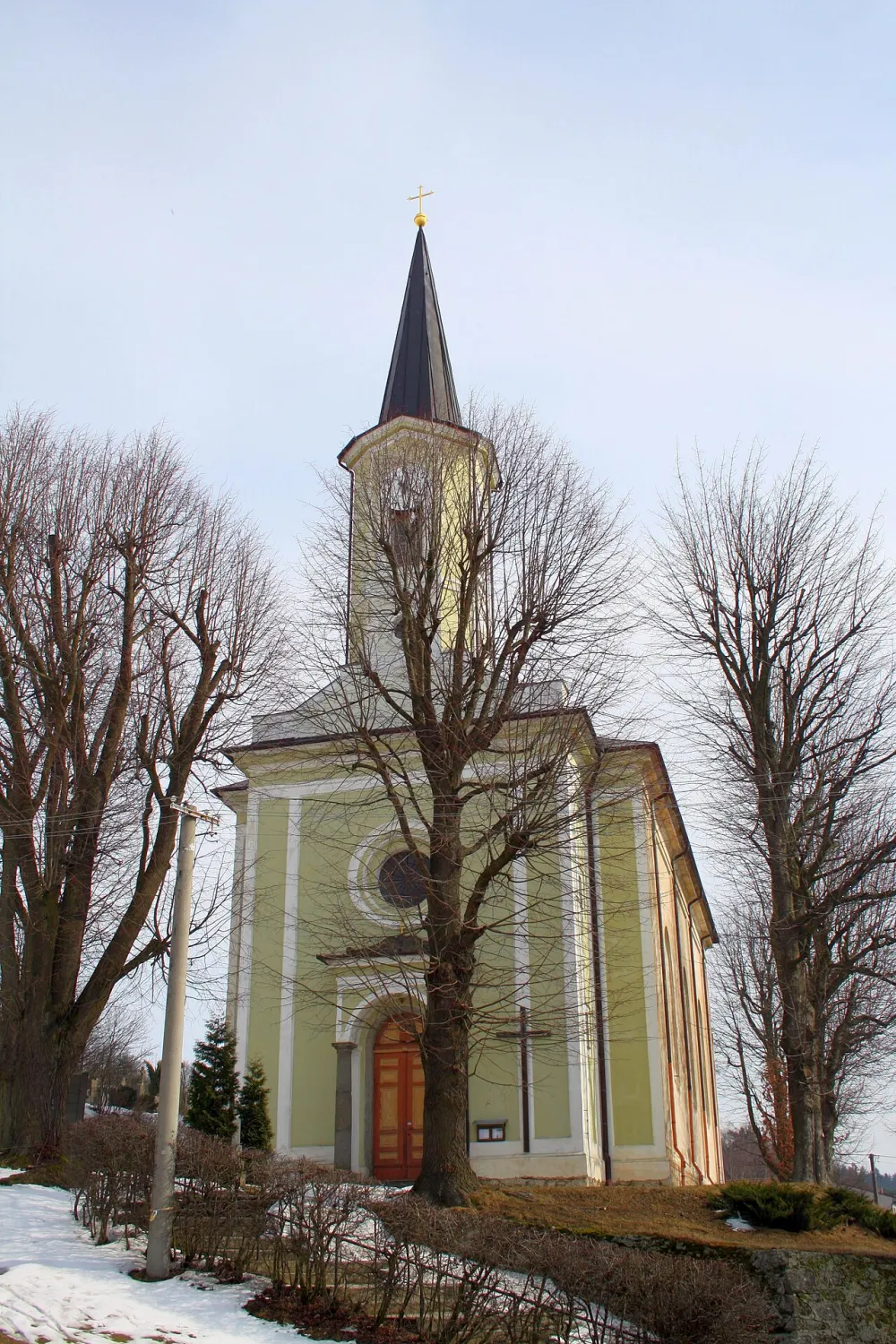 St.Mark, Benetice — exterior