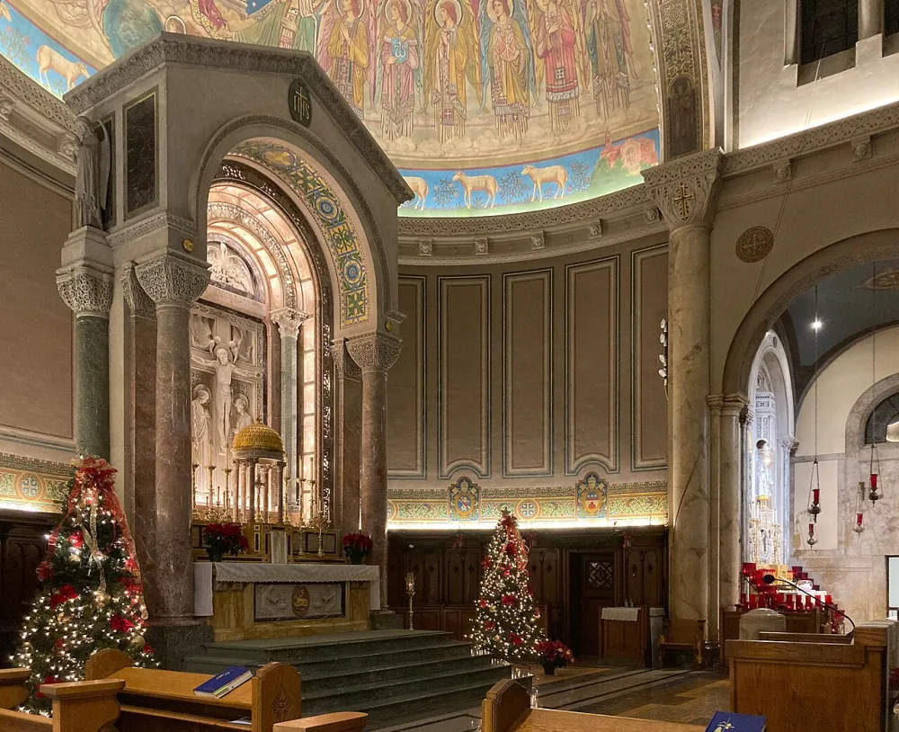 Our Lady of Consolation Basilica and National Shrine, Carey — exterior