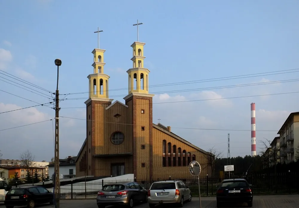 Zesłania Ducha Świętego, Ząbki, Ząbki — exterior