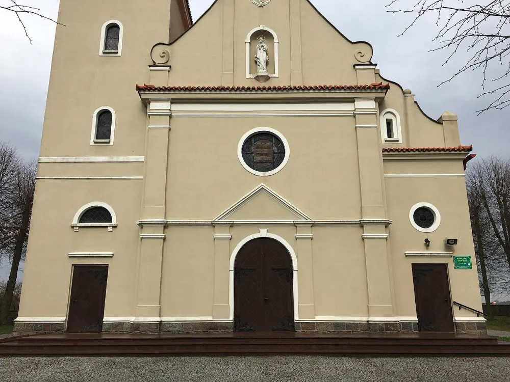 św. Jana Chrzciciela, Sumin, Sumin — exterior