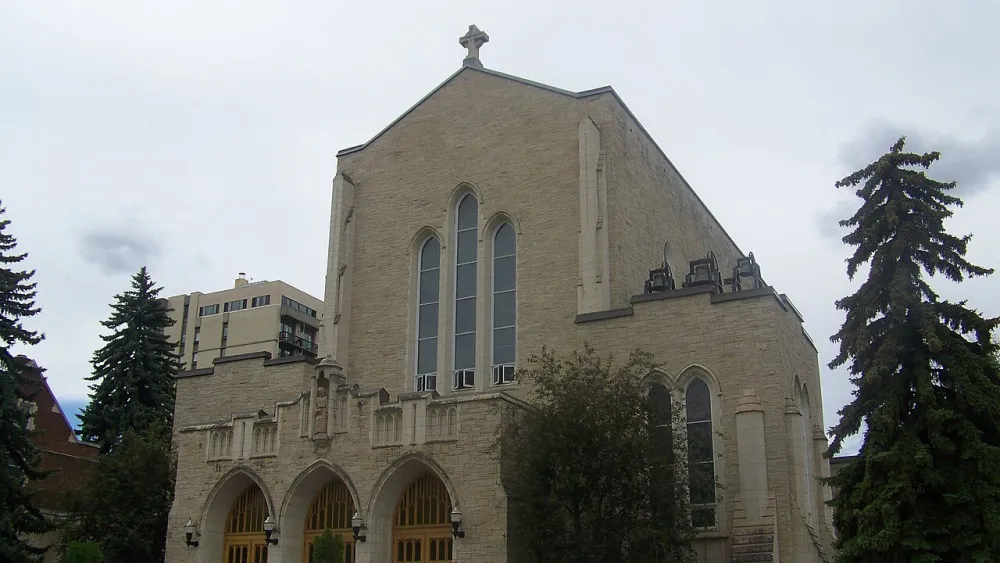 St. Joseph's Basilica, Edmonton — exterior