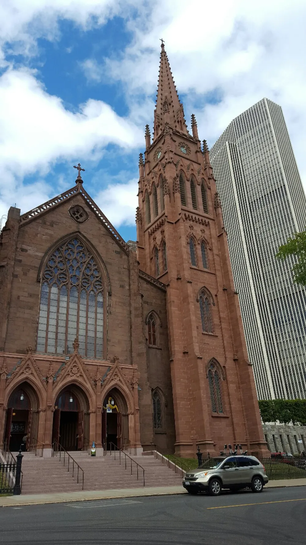 Cathedral of the Immaculate Conception, Albany — exterior