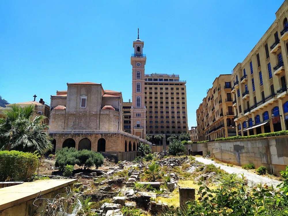 كاتدرائية القديس جاورجيوس المارونية (St George Maronite Cathedral Beirut), Lebanon — exterior
