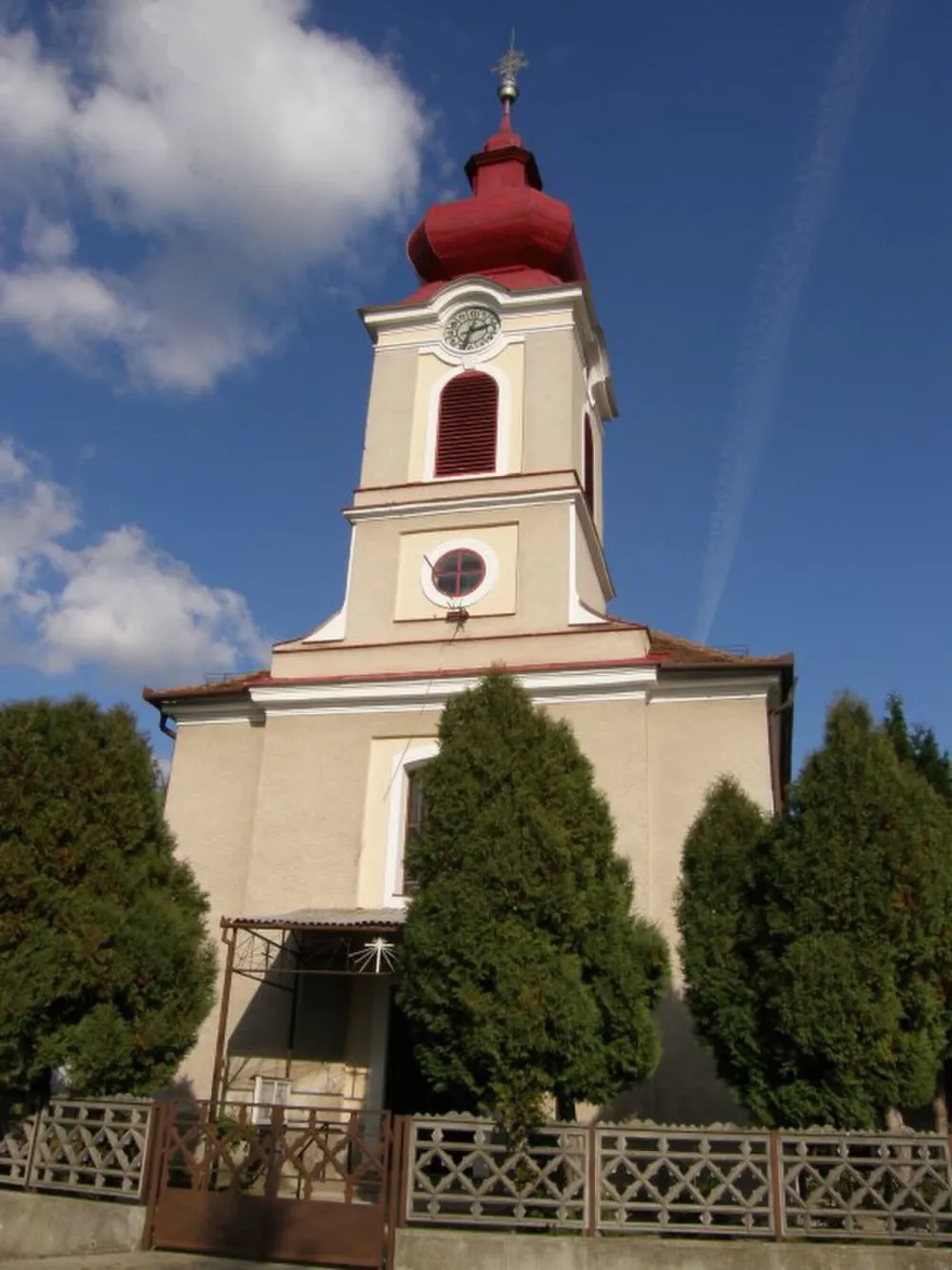 Farský kostol sv. Martina, Horné Lefantovce — exterior