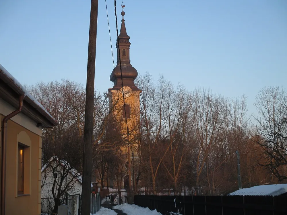 Kassai vértanúk templom, Gelej — exterior