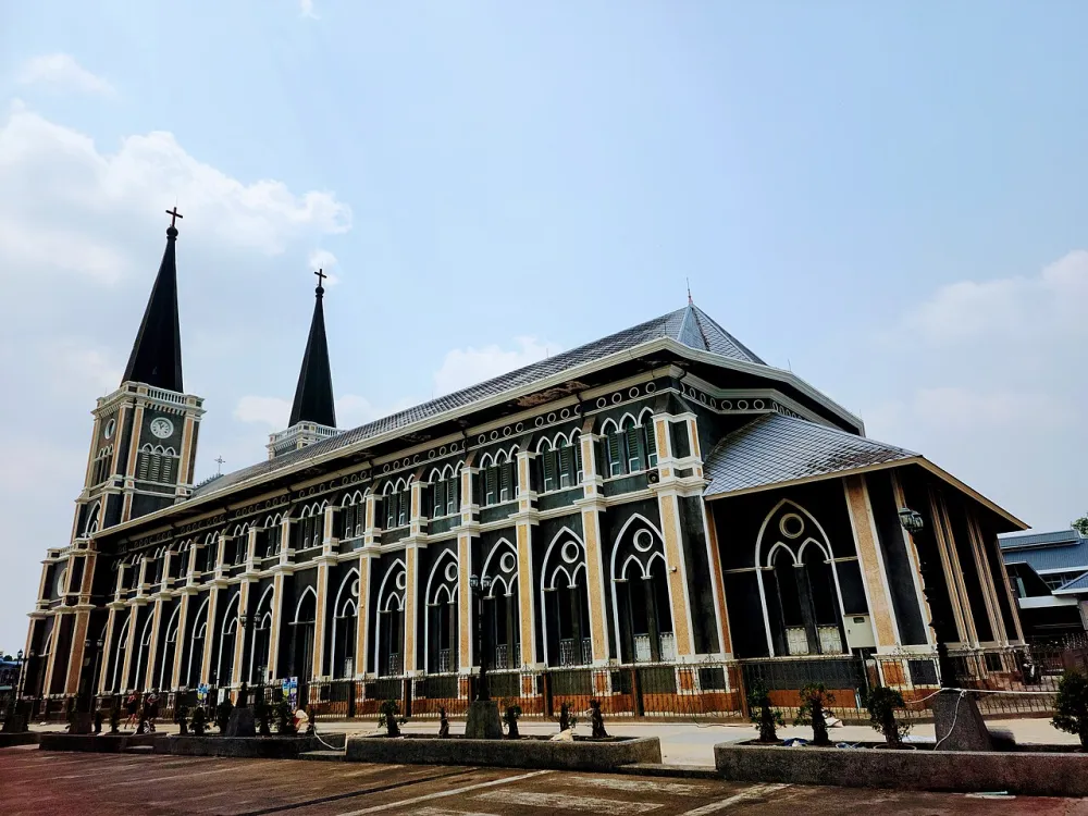 อาสนวิหารพระนางมารีอาปฏิสนธินิรมล (Cathedral of Immaculate Conception Chanthaburi), อ.เมือง จ.จันทบุรี — exterior