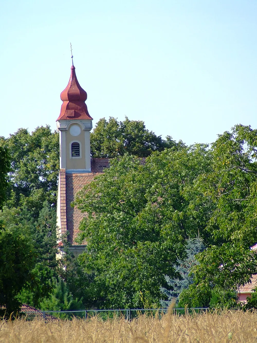 Farský kostol sv. Martina, Horné Zelenice — exterior